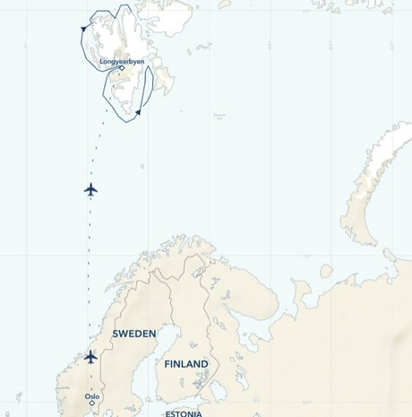 Map for Land of the Ice Bears: An In-Depth Exploration of Arctic Svalbard