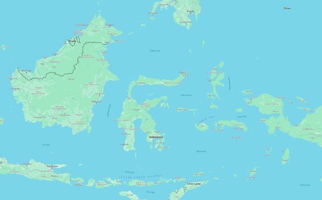 Map for Remote Sulawesi Island Adventure - Indonesia Sailing Cruise