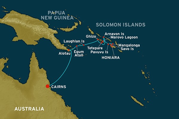A Passage to the Solomons (Cairns to Honiara)