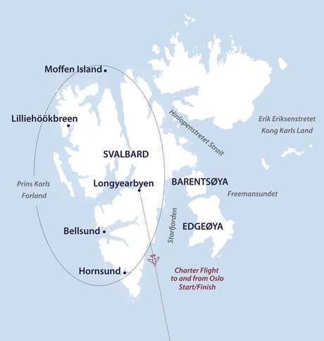 Map for Polar Bears in the Changing Arctic: New Scientist Discovery Tours