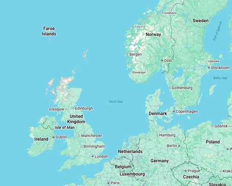 Map for 13 Days Luxury British Isles & Scandianvia Cruise - Edinburgh to Copenhagen