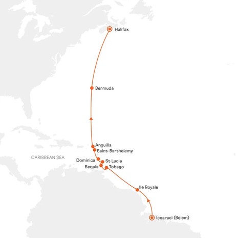 Map for Caribbean Islands: Paradise Locations that Only a Few Know About