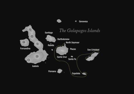 Map for Southern Galapagos 4 Days (Camila)