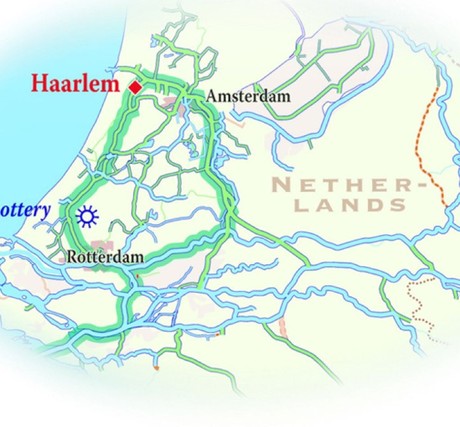 Map for Classic River Cruise – Holland