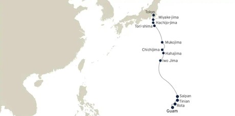 Map for Journey to Japan