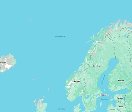 Map for Lofoten Coastal Stopover - A Coastal Cruise with a Lofoten Stopover and Hotel Stay
