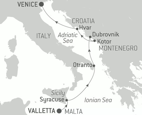 Map for The Artistic Adriatic and the Pinault Collection - Palazzo Grassi